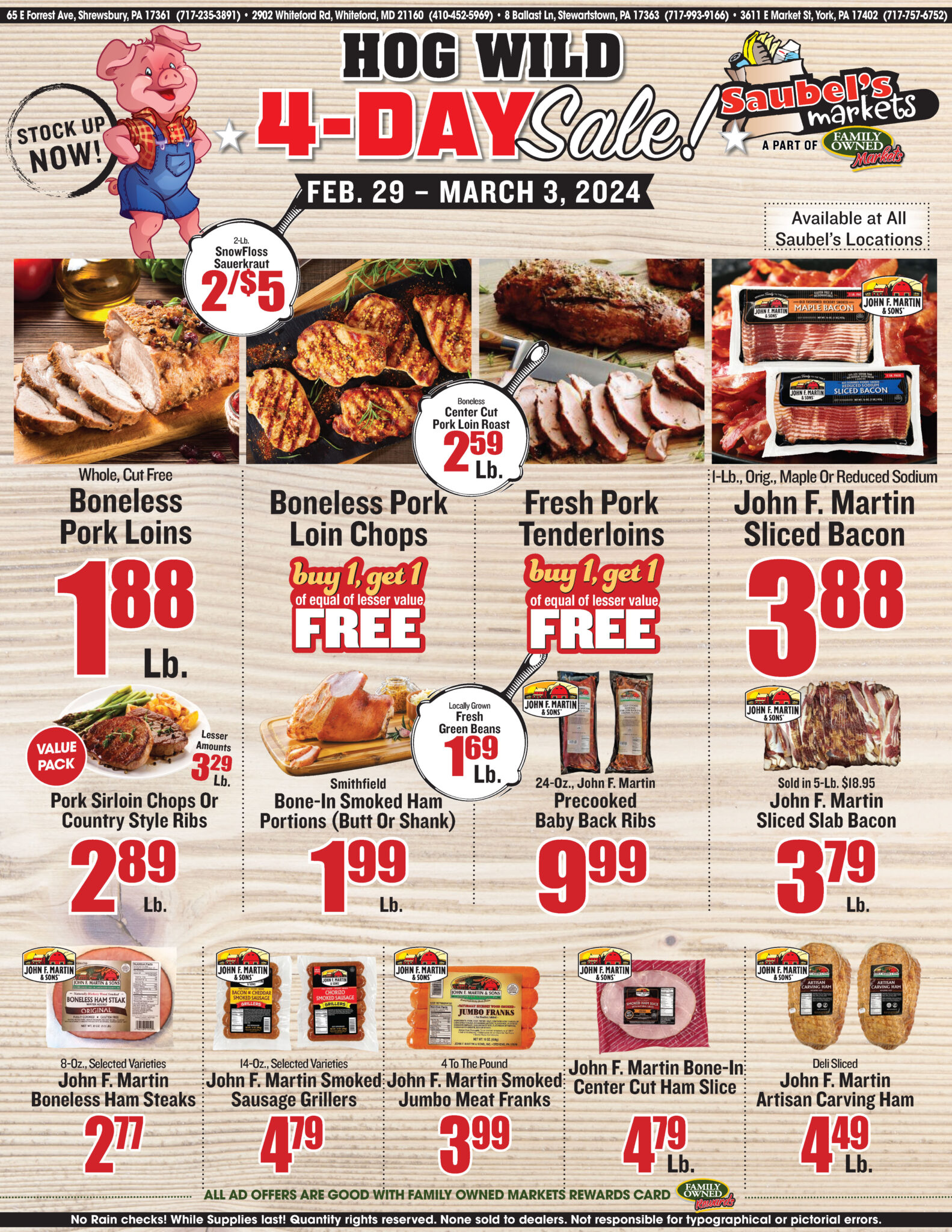 Extra Savings Saubel's Markets